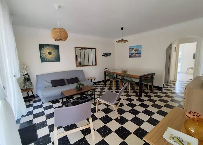 Maison T4 Plain-pied Climatisee Proche A - Fr-1-696-72 * Canet-en-Roussillon